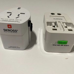 Skross World Adapter Evo & All in One Universal International Plug Adapter World